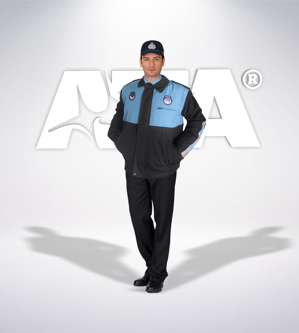 ATA 214 - ön - Pantolon kışlık -mont-reflektör-aksesuar - zabıta elbiseleri | zabıta üniformaları | zabıta kıyafetleri 